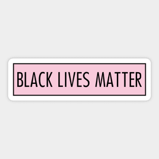 black lives matter Sticker